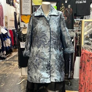 NWT Chico’s Metallic Jacquard Jacket size 0P